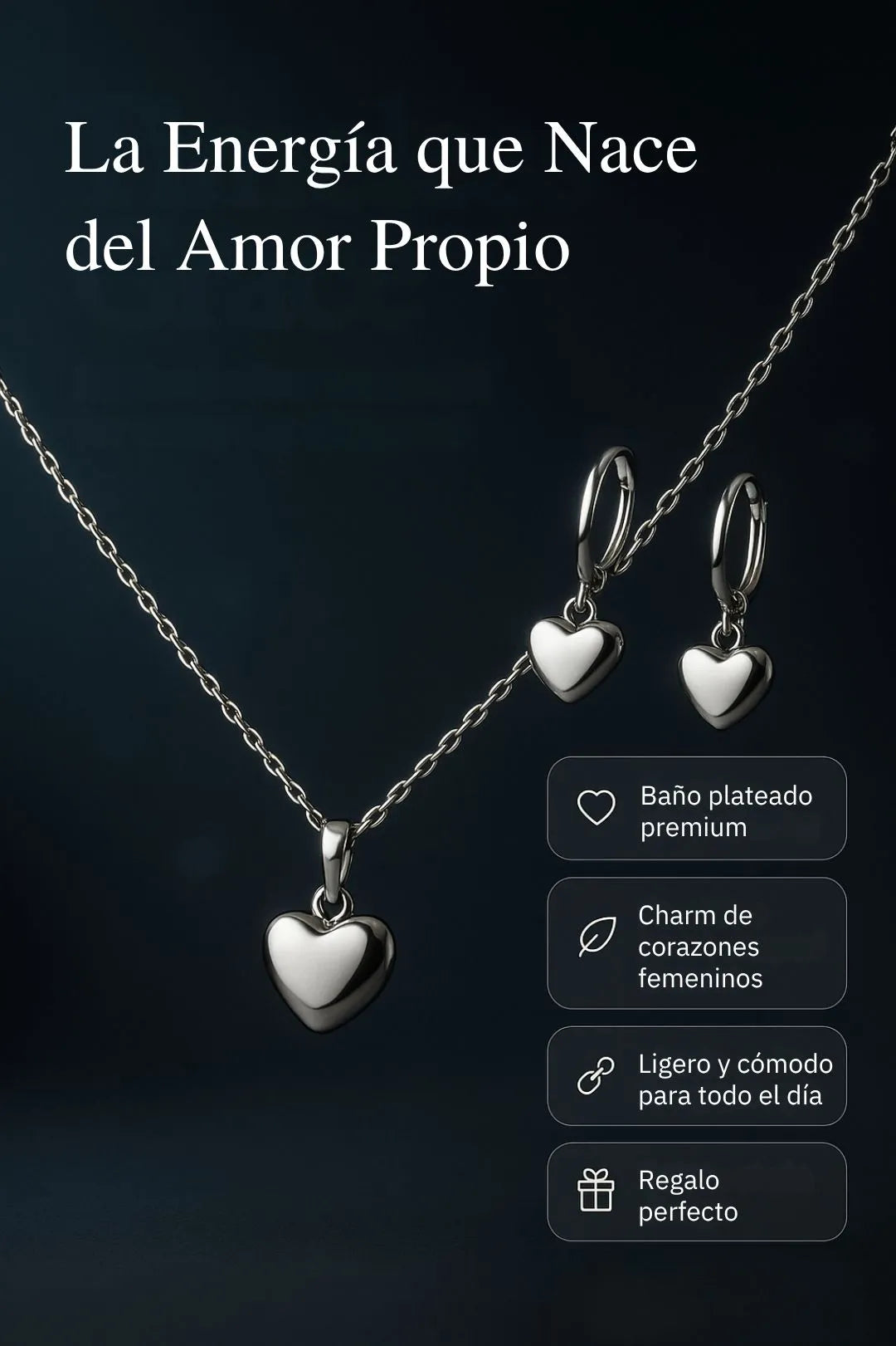 Set Aura Heart – La Energía que Nace del Amor Propio