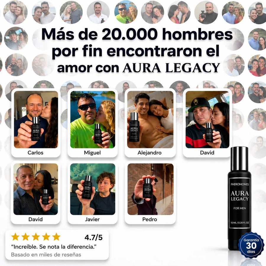 Aura Legacy - Perfume que Potencia tu Presencia