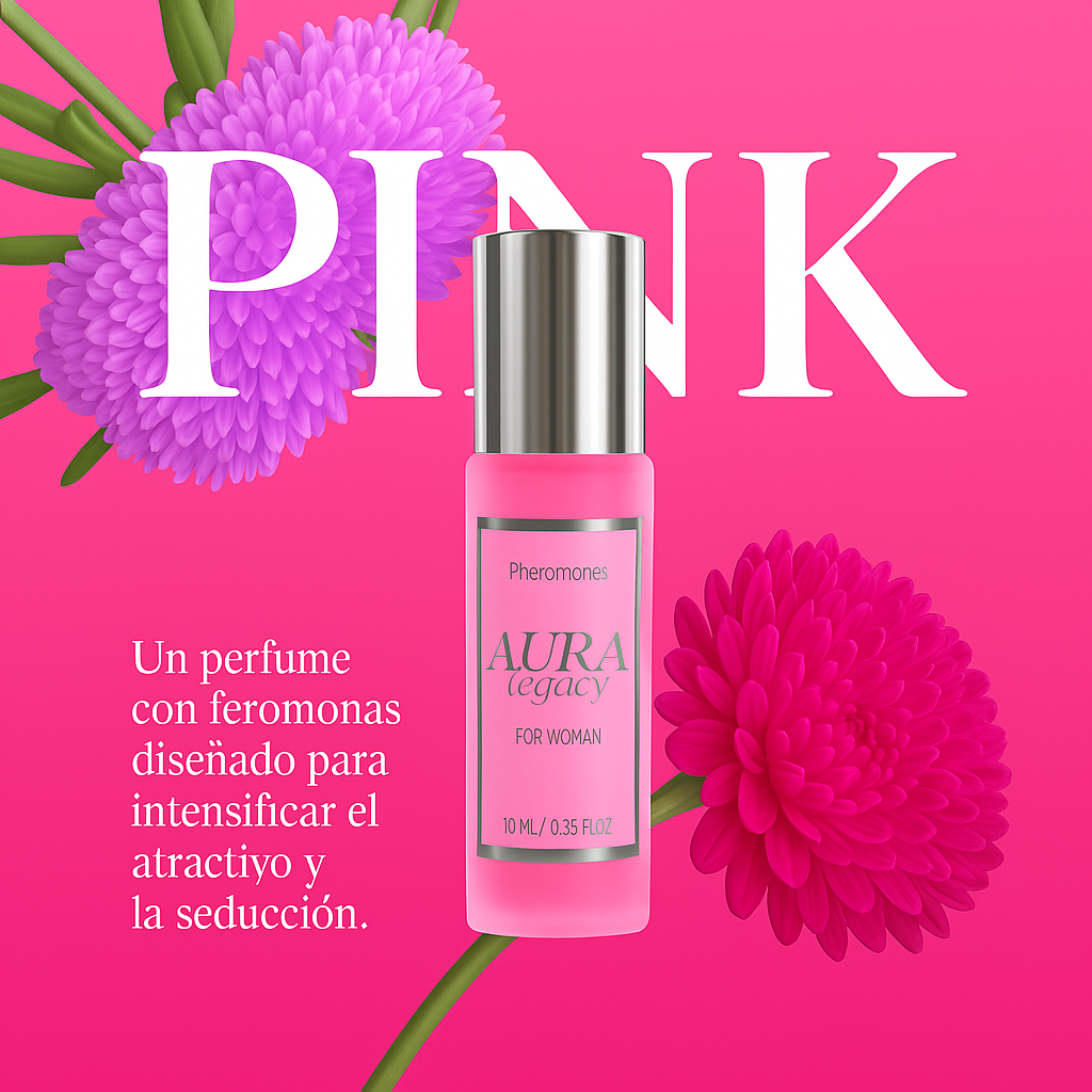 Perfume Aura Legacy Pink - El aroma del deseo