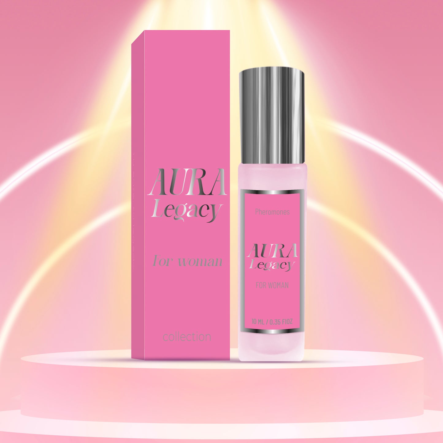 Perfume Aura Legacy Pink - El aroma del deseo