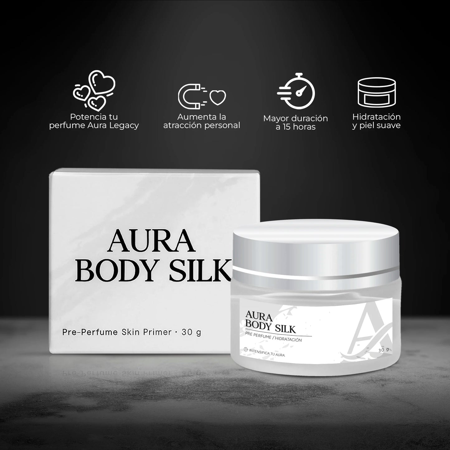Aura Body Silk - Pre Perfume Fijador Unisex
