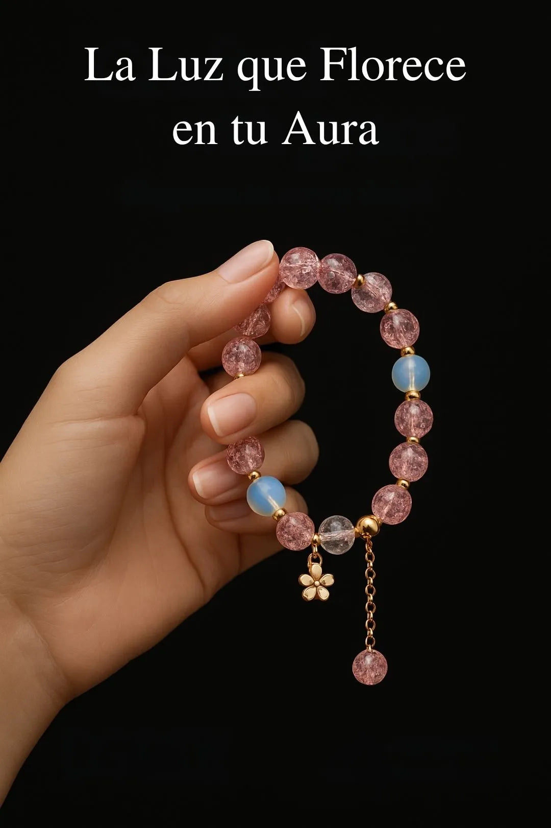 Pulsera Aura Blossom – La Luz que Florece en tu Aura