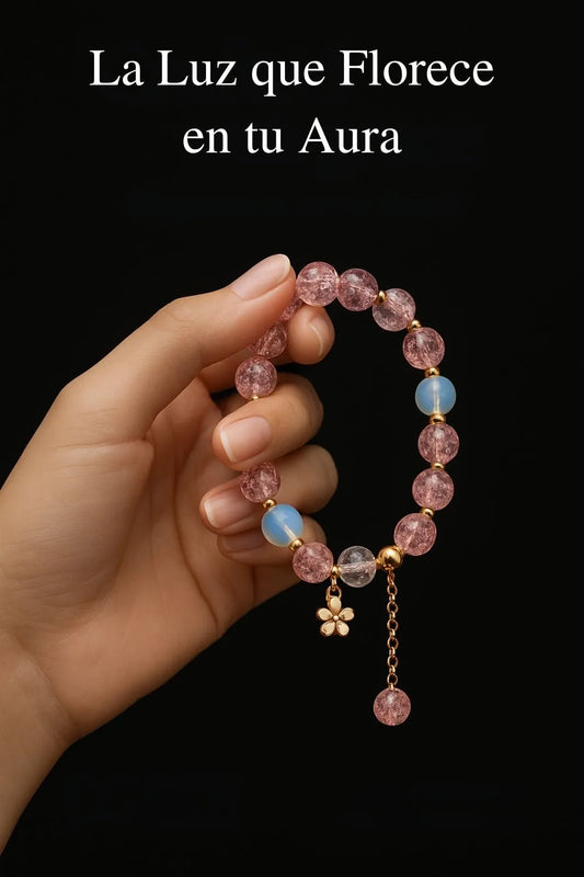 Pulsera Aura Blossom – La Luz que Florece en tu Aura