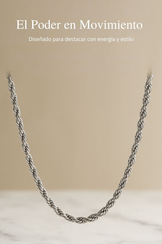 Collar Aura Twist – El Poder en Movimiento