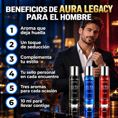 Aura Legacy - Perfume que Activa tu lado más Irresistible