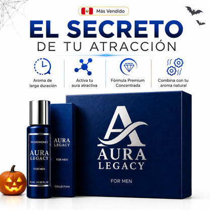 Aura Legacy - Perfume que Activa tu lado más Irresistible