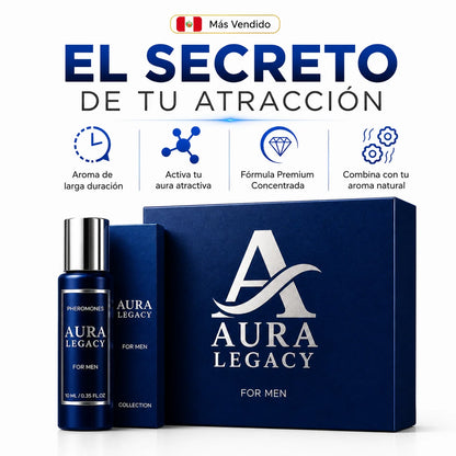 Aura Legacy - Perfume que Potencia tu Presencia