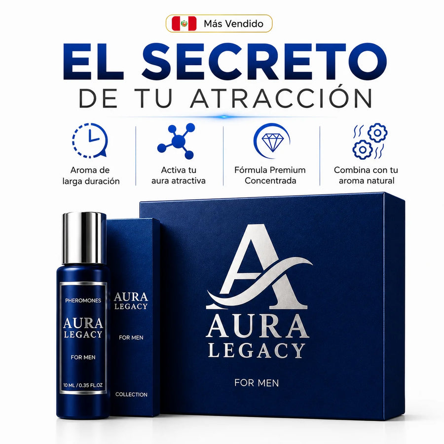 Aura Legacy - Perfume que Potencia tu Presencia