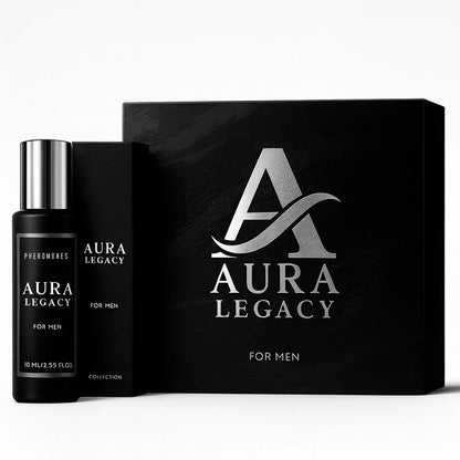 Aura Legacy – El Perfume que Activa tu Atracción