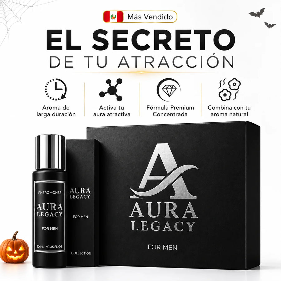 Aura Legacy - Perfume que Activa tu lado más Irresistible