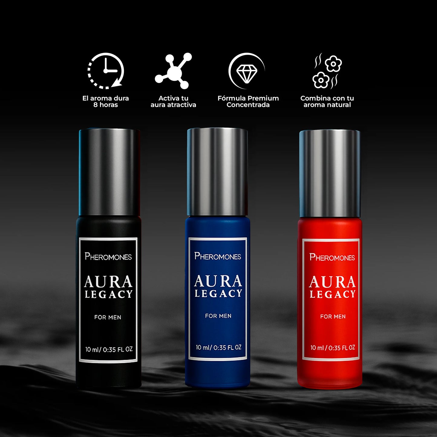 Aura Legacy – El Perfume que Activa tu Atracción